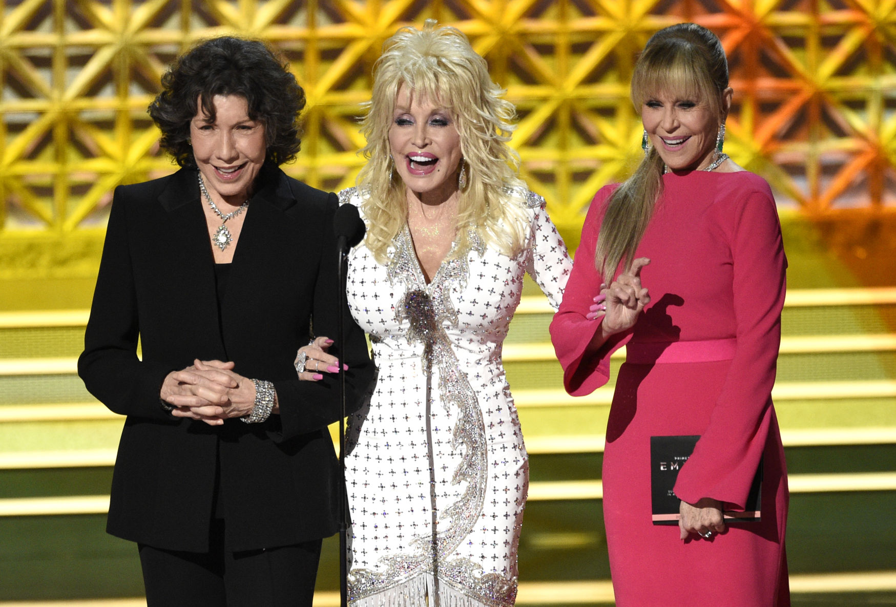Lily Tomlin, Dolly Parton and Jane Fonda
